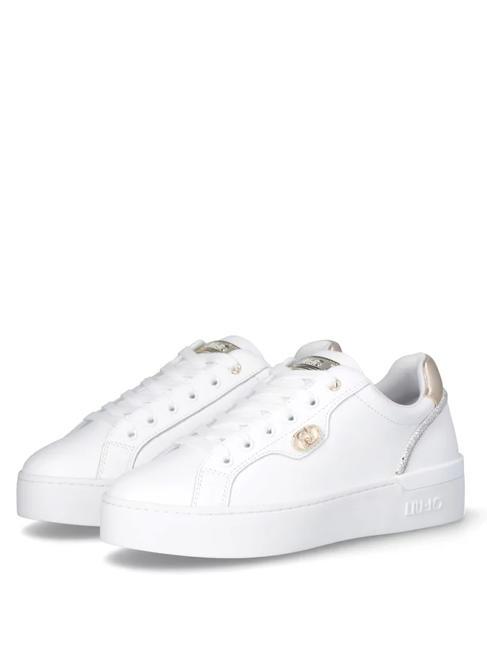 LIUJO SILVIA 95  Baskets en cuir blanche - Chaussures Femme