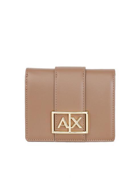 ARMANI EXCHANGE A|X BUCKLE Mini portefeuille pisco noir - Portefeuilles Femme