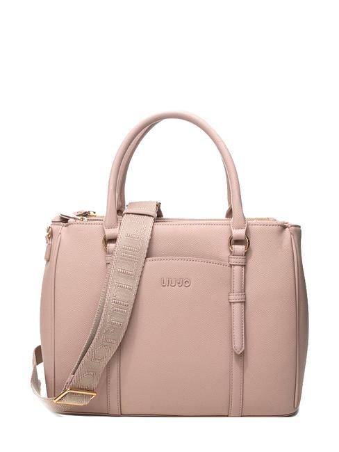 LIUJO NEVET Sac tronc avec bandoulière fumée de rose - Sacs pour Femme