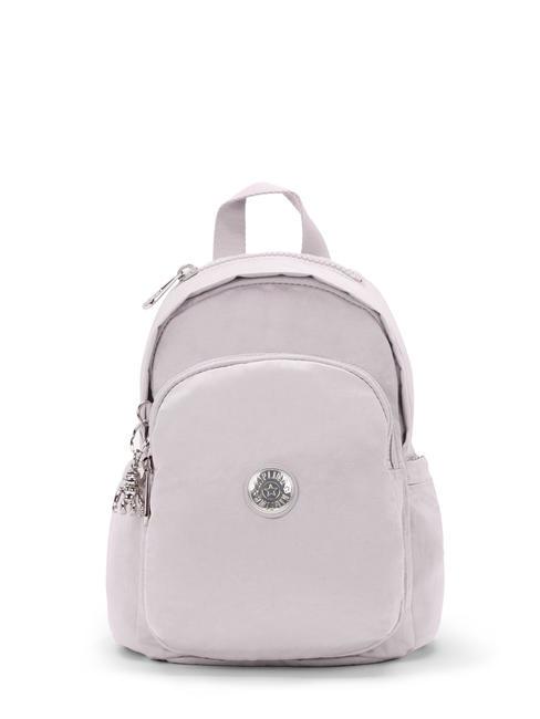 KIPLING BASIC ELEVATED DELIA MINI Sac à dos argent brillant - Sacs pour Femme