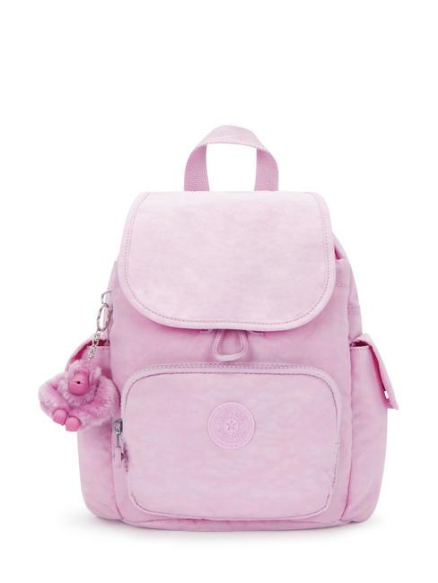 KIPLING CITY PACK Sac à dos femme rose en fleurs - Sacs pour Femme