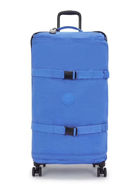 KIPLING SPONTANEOUS Chariot de grande taille bleu havane - Valises Semi-rigides