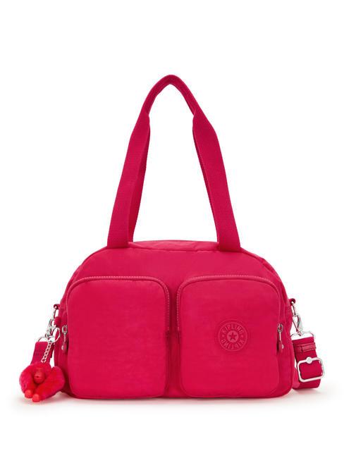 KIPLING COOL DEFEA Sac à bandoulière avec bandoulière confettis roses - Sacs pour Femme