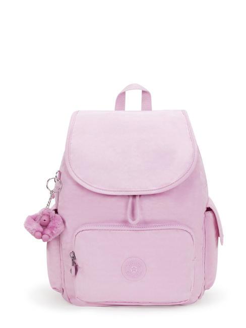 KIPLING CITY PACK S Sac à dos rose en fleurs - Sacs pour Femme