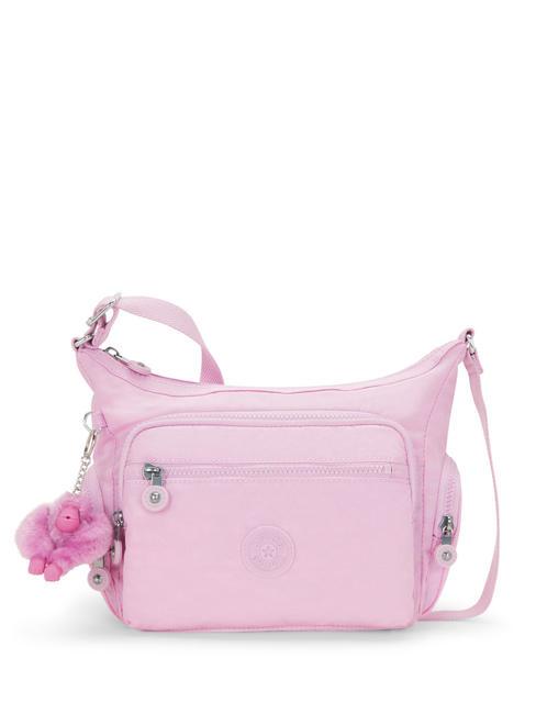 KIPLING GABBIE S sac d'épaule rose en fleurs - Sacs pour Femme