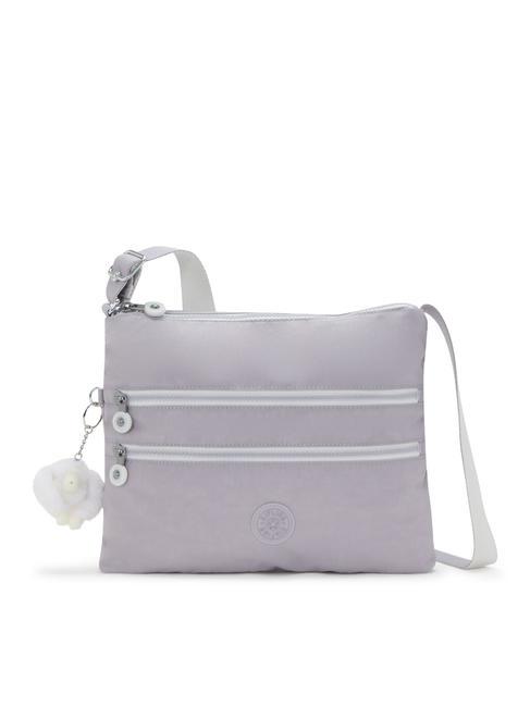 KIPLING ALVAR M sac d'épaule gris tendre - Sacs pour Femme