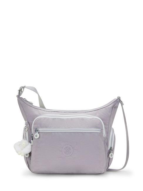 KIPLING GABBIE M sac d'épaule gris tendre - Sacs pour Femme