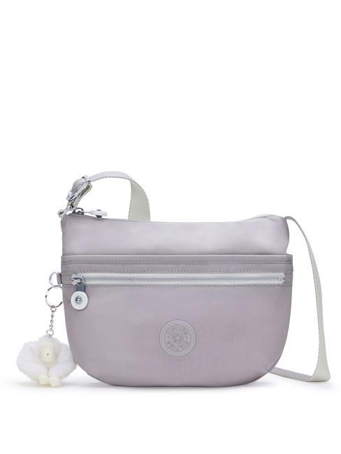 KIPLING ART S Petit sac à bandoulière gris tendre - Sacs pour Femme