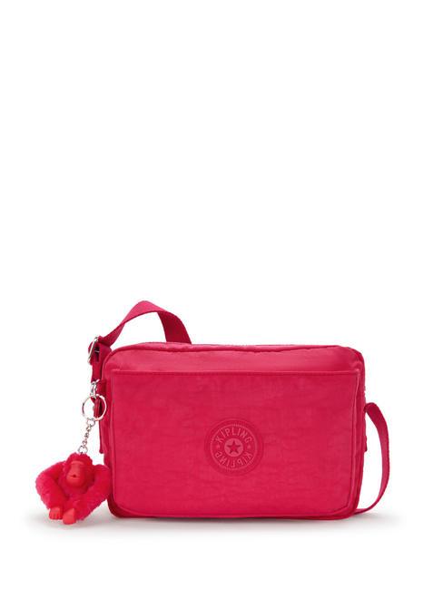 KIPLING ABANU M sac d'épaule confettis roses - Sacs pour Femme