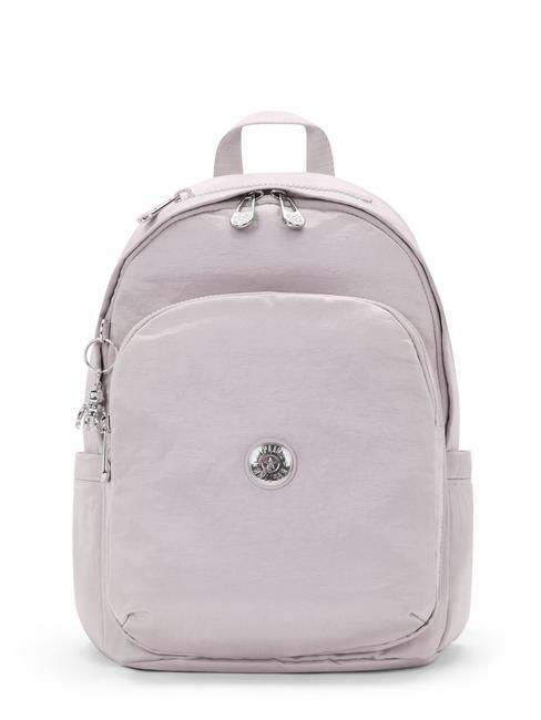 KIPLING DELIA M Sac à dos argent brillant - Sacs pour Femme