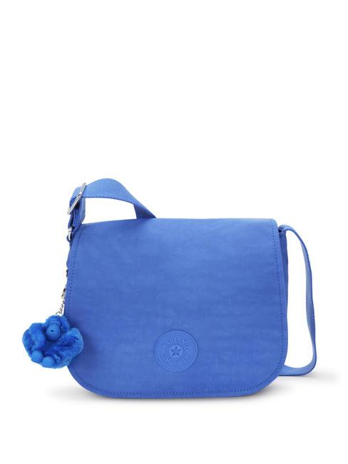 KIPLING LOREEN Sac bandoulière moyen bleu havane - Sacs pour Femme