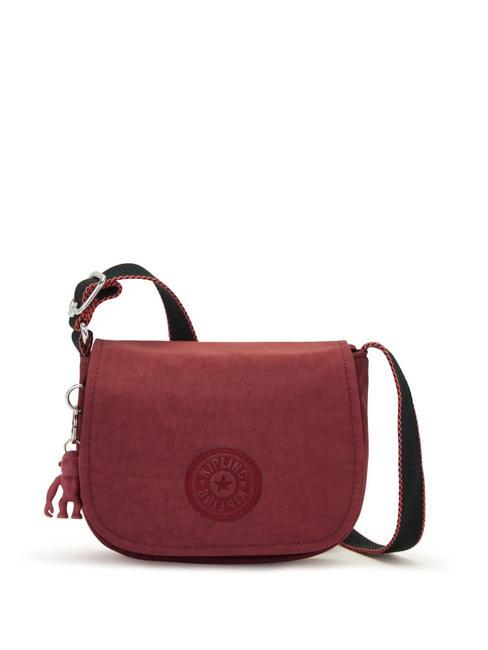 KIPLING LOREEN MINI Mini sac à rabat épaule rouille flamboyante - Sacs pour Femme