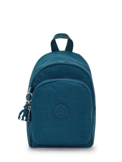 KIPLING NEW DELIA COMPACT Mini sac à dos émeraude cosmique - Sacs pour Femme