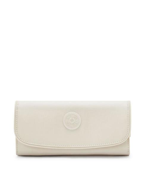 KIPLING MONEY LAND Grand portefeuille perle beige - Portefeuilles Femme