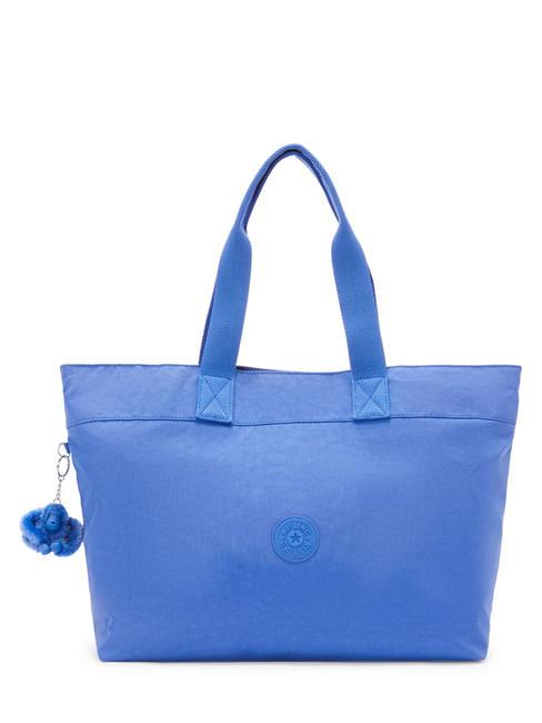 KIPLING COLISSA Grand sac cabas Colissa bleu havane - Sacs pour Femme