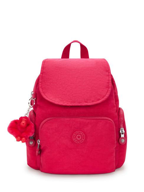 KIPLING CITY ZIP MINI Petit sac à dos à rabat confettis roses - Sacs pour Femme