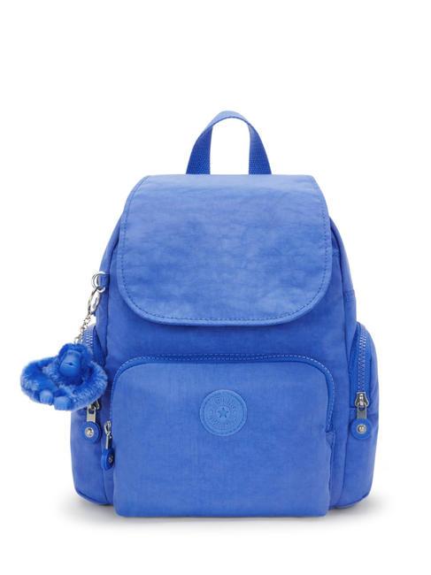 KIPLING CITY ZIP MINI Petit sac à dos à rabat bleu havane - Sacs pour Femme