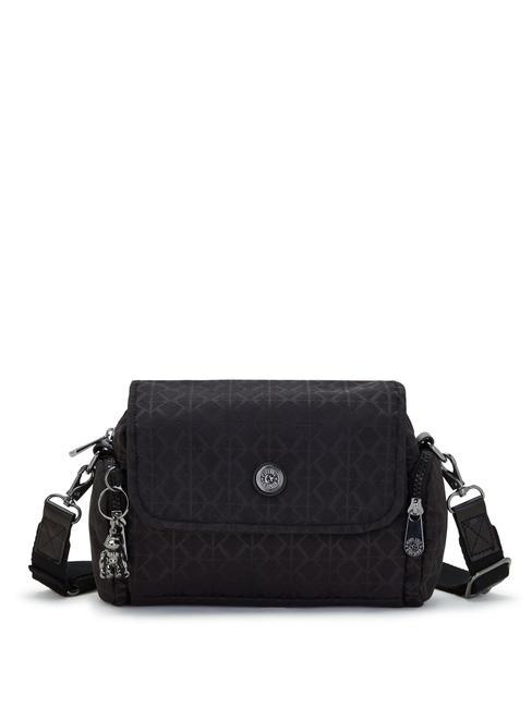 KIPLING DANITA Petit sac bandoulière qvc noir signature - Sacs pour Femme