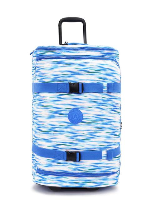 KIPLING AVIANA M Chariot de taille moyenne bleu dilué - Valises Semi-rigides