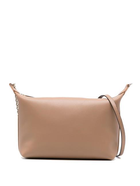 FURLA NUVOLA Mini sac porté épaule en cuir désert - Sacs pour Femme