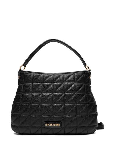 LOVE MOSCHINO CLICK HEART  Sac à bandoulière, avec bandoulière Noir - Sacs pour Femme