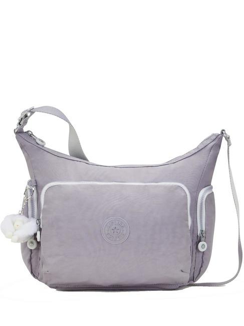 KIPLING GABB Grand sac à bandoulière gris tendre - Sacs pour Femme