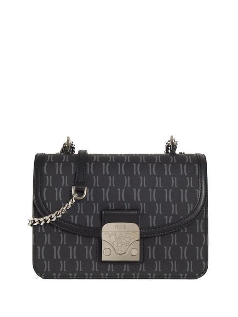 ALVIERO MARTINI PRIMA CLASSE MONOGRAM Clutch Mini sac à bandoulière Noir - Sacs pour Femme