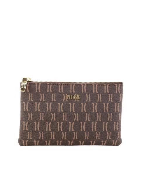 ALVIERO MARTINI PRIMA CLASSE MONOGRAM  Pochette zippée foncé - Pochettes & Trousses