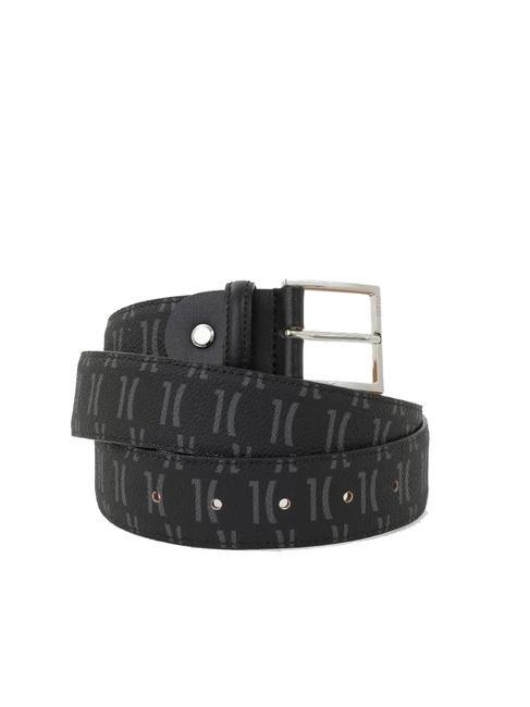 ALVIERO MARTINI PRIMA CLASSE MONOGRAM Logo Ceinture Noir - Ceintures