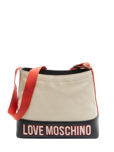 LOVE MOSCHINO FREE TIME  sac hobo cuir - Sacs pour Femme