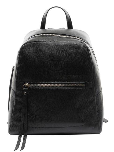 GIANNI CHIARINI GC Sac à dos en cuir martelé Noir - Sacs pour Femme