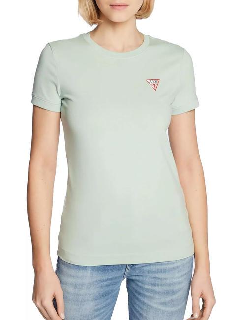 GUESS MINI TRIANGLE T-shirt coupe slim jour de printemps - T-shirt