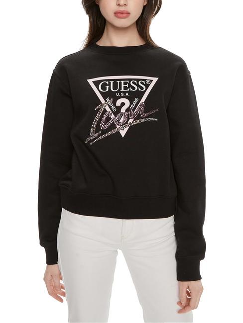 GUESS CN ICONIRT Sweat col rond jetbla - Sweat-shirts pour femmes