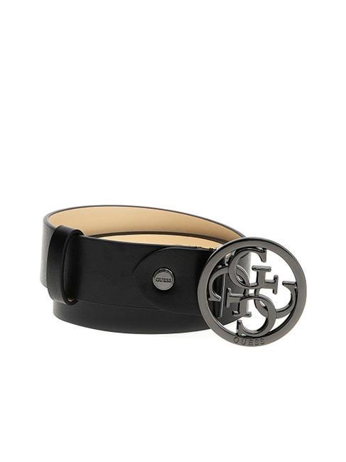 GUESS 4G LOGO Ceinture raccourcissable noir noir - Ceintures