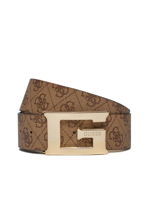 GUESS MERIDIAN Ceinture raccourcissable LOGO DE LAIT - Ceintures