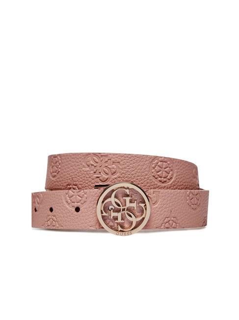 GUESS IZZY Ceinture raccourcissable  roses abricots - Ceintures