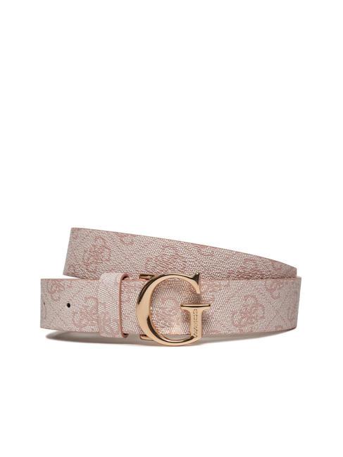 GUESS EMERA LOGO Ceinture raccourcissable logo rougir - Ceintures