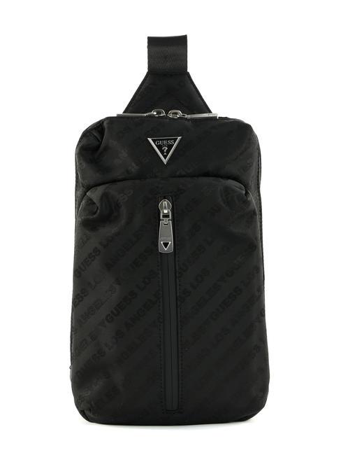 GUESS GLASSIC Sac à bandoulière NOIR - Sacs en Bandoulières pour Homme