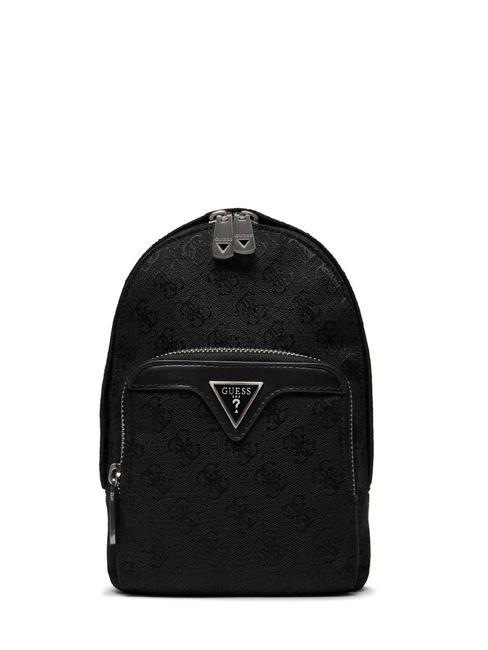 GUESS MILANO Sac à bandoulière CHARBON / NOIR - Sacs en Bandoulières pour Homme