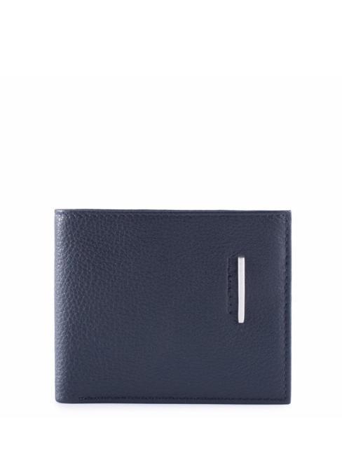 PIQUADRO  Portefeuille en cuir MODUS bleu - Portefeuilles Homme