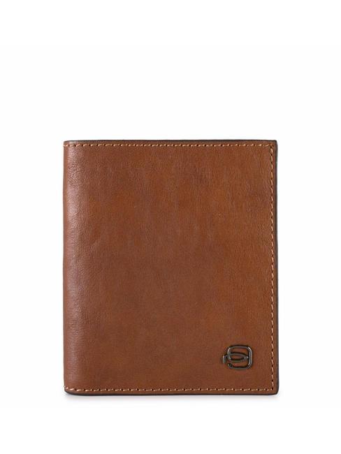 PIQUADRO BLACK SQUARE  Portefeuille vertical en cuir cuir - Portefeuilles Homme