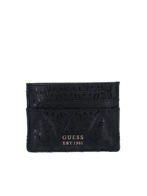 GUESS ADI Porte-carte plat NOIR - Portefeuilles Femme