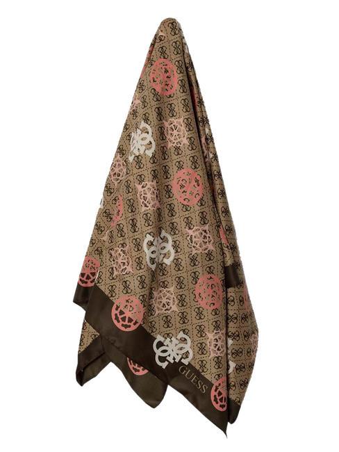 GUESS VIKKY Foulard lait multi logo - Écharpes