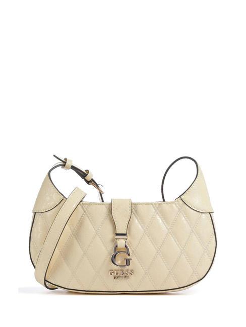 GUESS ADI Sac double portabilité jaune pâle - Sacs pour Femme