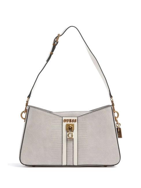 GUESS GINEVRA Sac d'épaule taupe - Sacs pour Femme