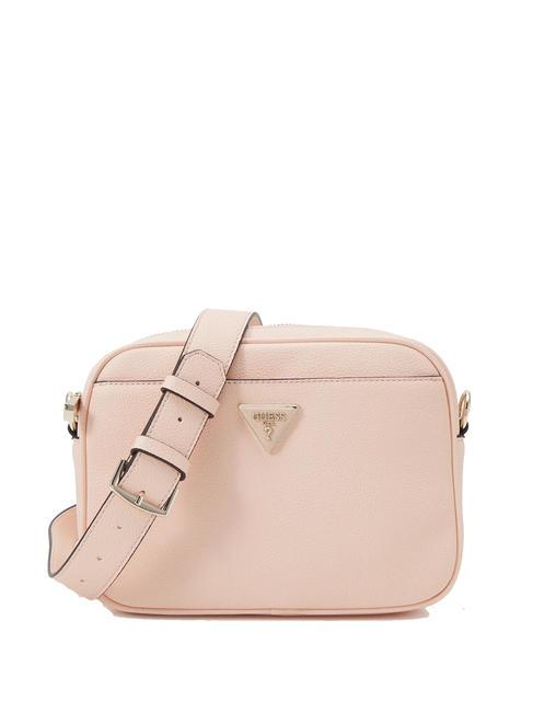 GUESS MERIDIAN Petit sac bandoulière pêche clair - Sacs pour Femme