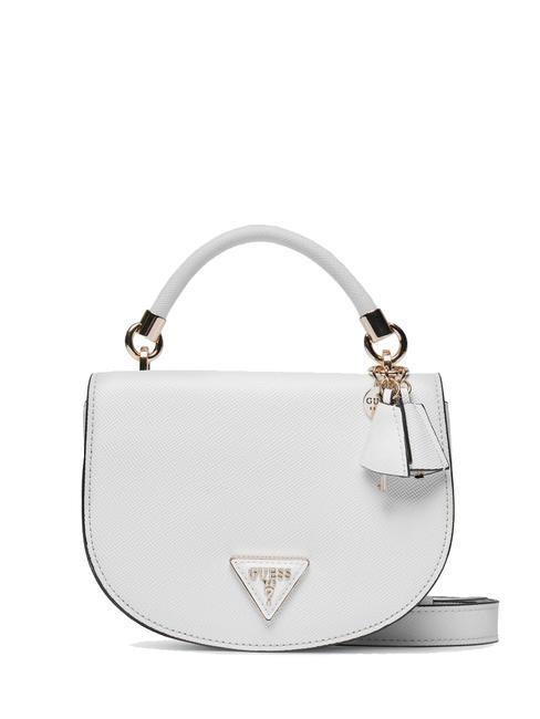 GUESS GIZELLE Mini sac à main, avec bandoulière blanc - Sacs pour Femme