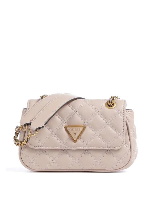 GUESS GIULLY  Mini sac à bandoulière beige clair - Sacs pour Femme