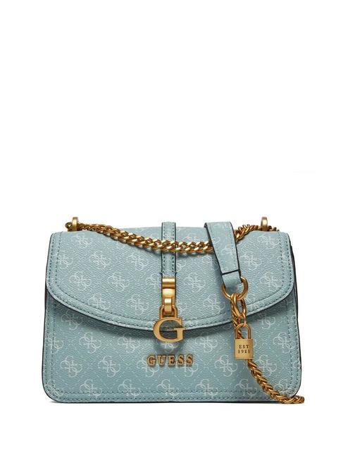 GUESS G JAMES Sac bandoulière, sac bandoulière logo turquoise - Sacs pour Femme