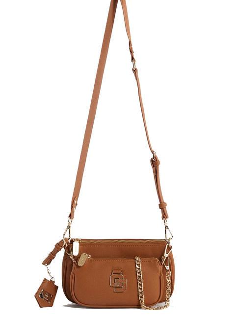 GAUDÌ CARRIE Sac avec pochette amovible bronzage - Sacs pour Femme